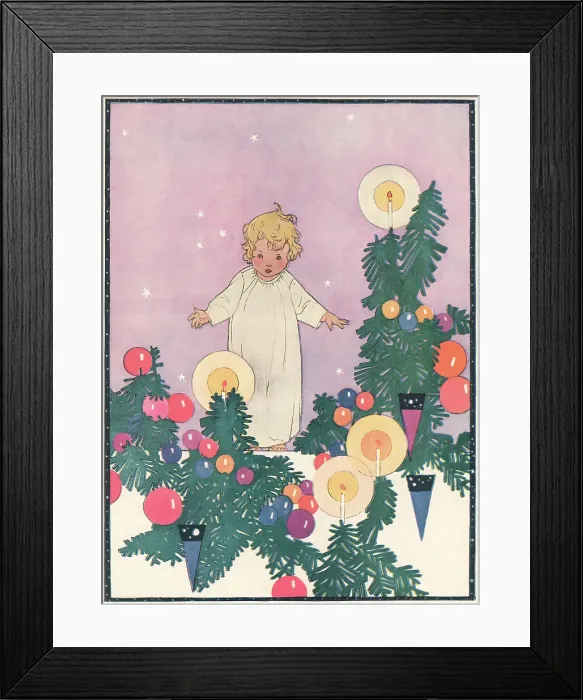 Framed Print : Excitement of Christmas Framed Print : Excitement of Christmas