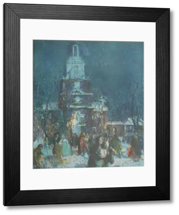 Framed Print : Christmas Scene Framed Print : Christmas Scene