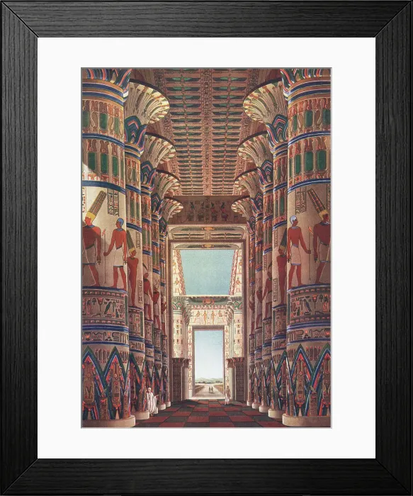Framed Print : Hall of Columns, Karnak Framed Print : Hall of Columns, Karnak