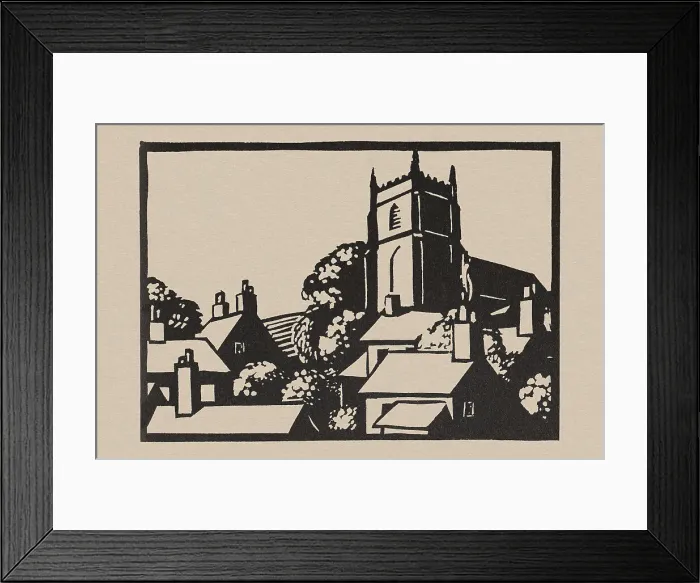 Framed Print : Rural Village Framed Print : Rural Village