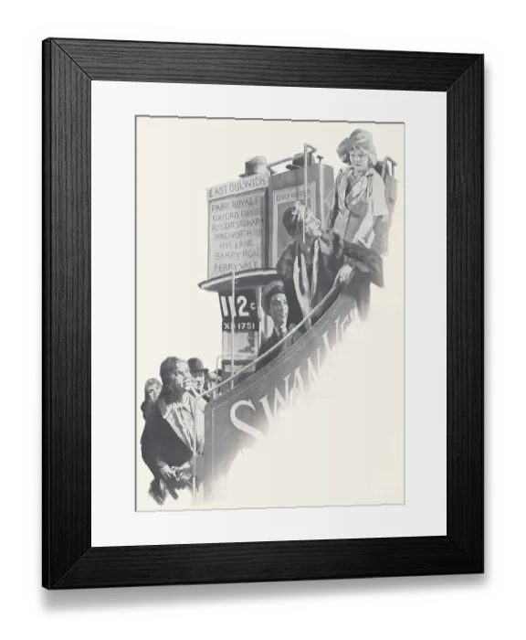 Framed Print : Open-top Bus Framed Print : Open-top Bus