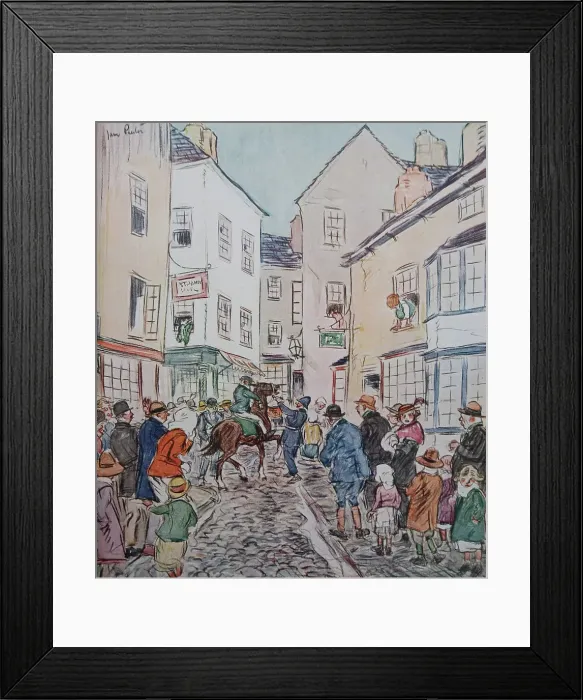Framed Print : An Altercation Framed Print : An Altercation