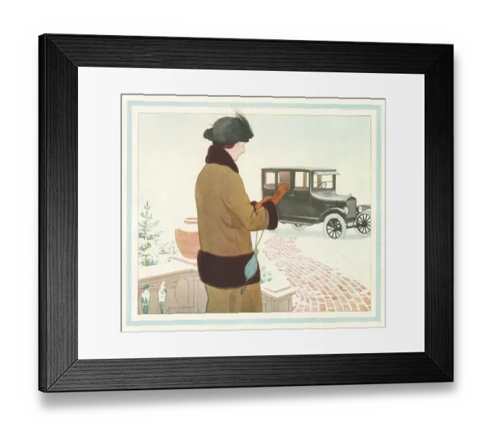 Framed Print : Lady Driver Framed Print : Lady Driver