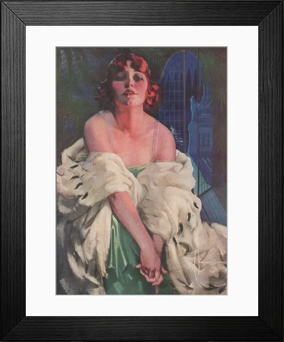 Framed Print : Voluptuous Redhead Framed Print : Voluptuous Redhead