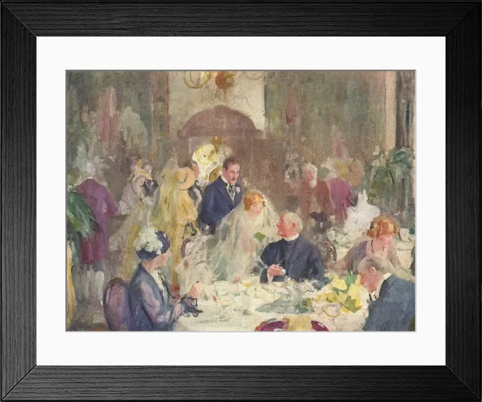 Framed Print : Wedding Breakfast Framed Print : Wedding Breakfast