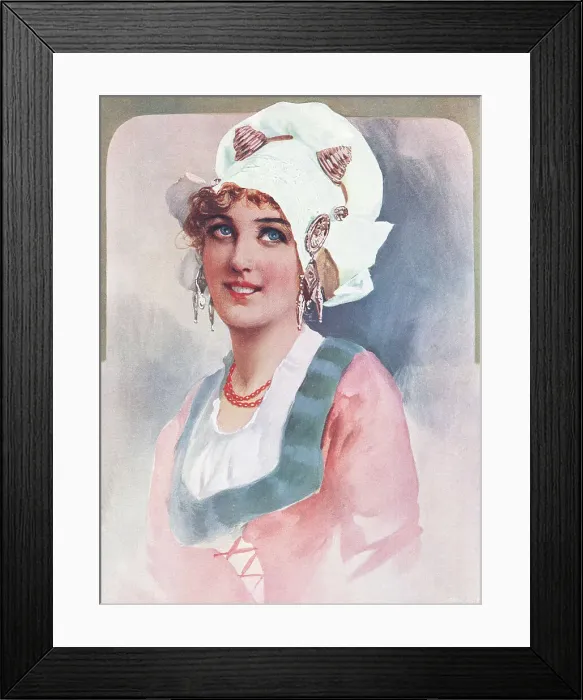 Framed Print : Dutch Girl Framed Print : Dutch Girl