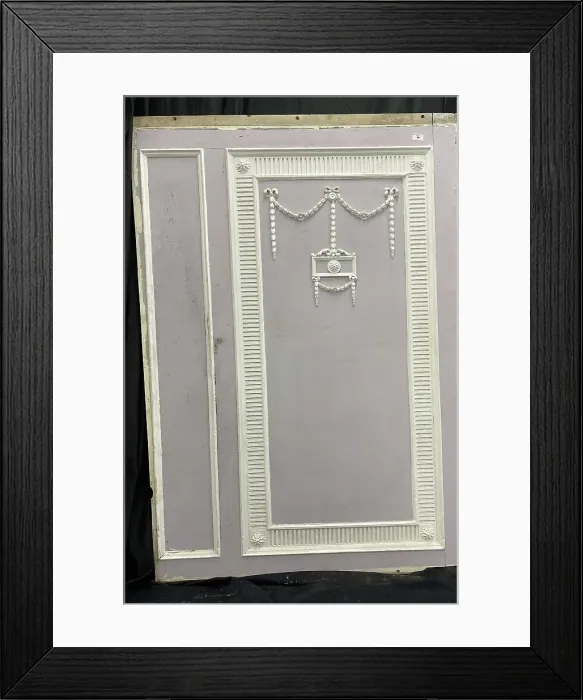 Framed Print : RMS Mauretania, First Class Louis XVI style decorative panel Framed Print : RMS Mauretania, First Class Louis XVI style decorative panel
