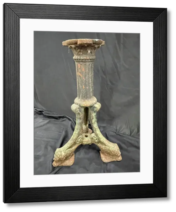 Framed Print : RMS Olympic cast iron table base Framed Print : RMS Olympic cast iron table base