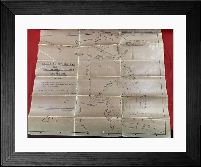 : Naval orders for capture of Cherbourg, WW2 : Naval orders for capture of Cherbourg, WW2