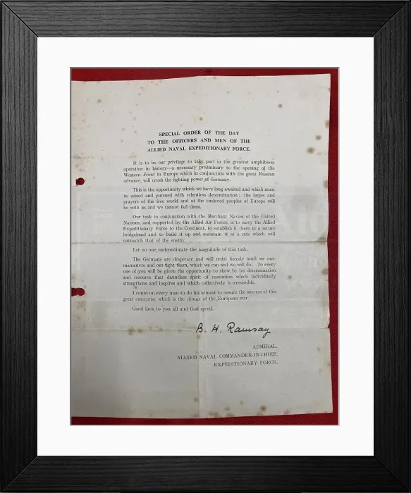 : WW2 Naval Orders, Allied Naval Expeditionary Force : WW2 Naval Orders, Allied Naval Expeditionary Force