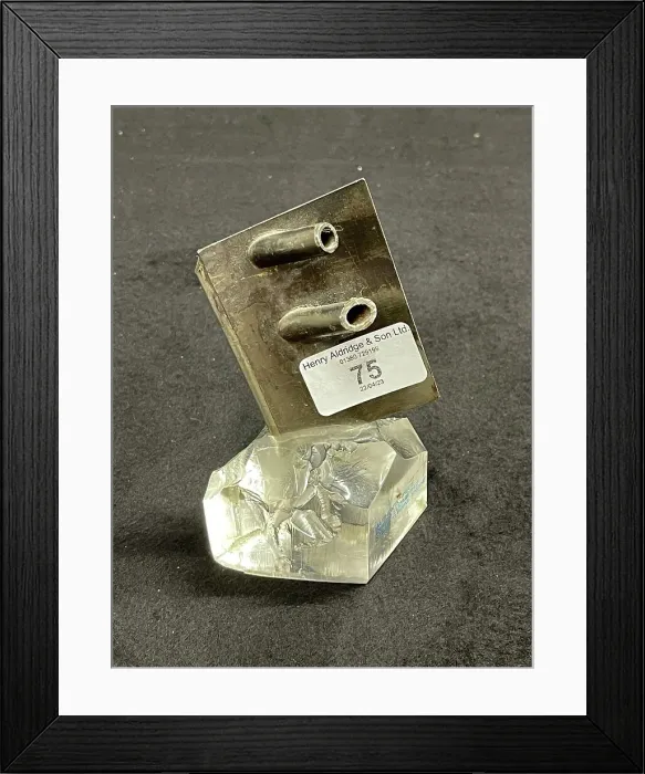 Framed Print : Cunard Line, limited edition sculpture QE2 turbine blade Framed Print : Cunard Line, limited edition sculpture QE2 turbine blade