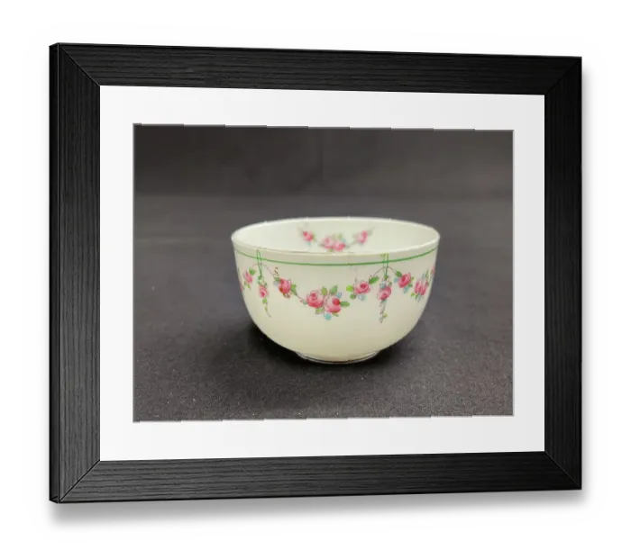 Framed Print : White Star Line, Stonier rose pattern sugar bowl Framed Print : White Star Line, Stonier rose pattern sugar bowl