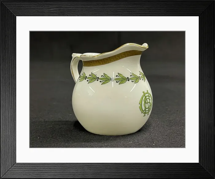 Framed Print : White Star Line, Stonier OSNC milk jug Framed Print : White Star Line, Stonier OSNC milk jug