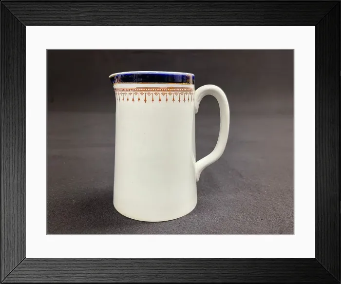 Framed Print : White Star Line, Minton First Class milk jug Framed Print : White Star Line, Minton First Class milk jug