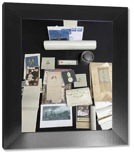 RMS Titanic, May Collection, archive of ephemera