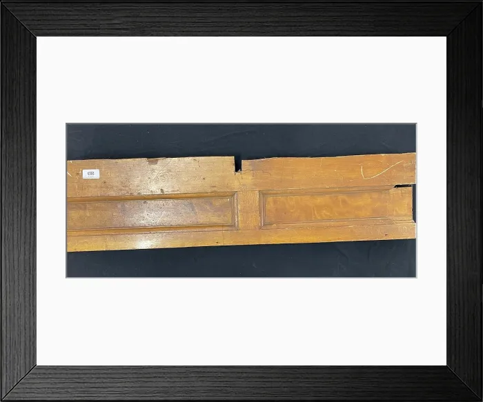 Framed Print : RMS Olympic, Birch First Class stateroom wood section Framed Print : RMS Olympic, Birch First Class stateroom wood section