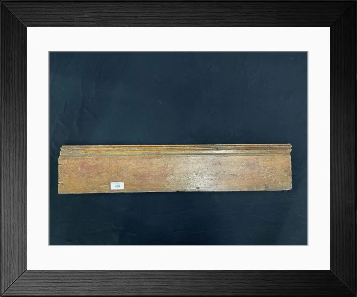 Framed Print : RMS Olympic oaik skirting board from cabin Framed Print : RMS Olympic oaik skirting board from cabin