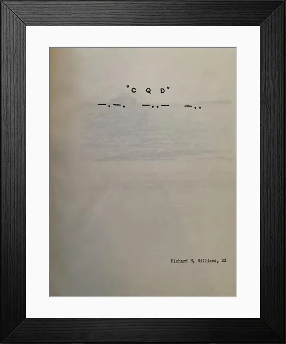 Framed Print : RMS Titanic, First Class passenger, Richard Norris Williams Framed Print : RMS Titanic, First Class passenger, Richard Norris Williams