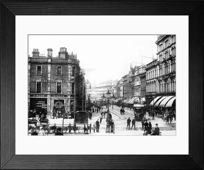 Framed Print : Donegall Place, Belfast, Ireland Framed Print : Donegall Place, Belfast, Ireland