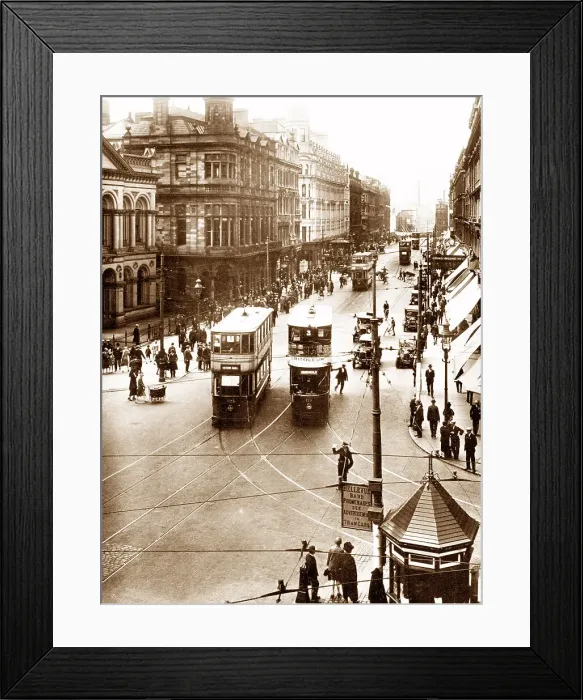 Framed Print : Belfast Royal Avenue probably 1920s Framed Print : Belfast Royal Avenue probably 1920s