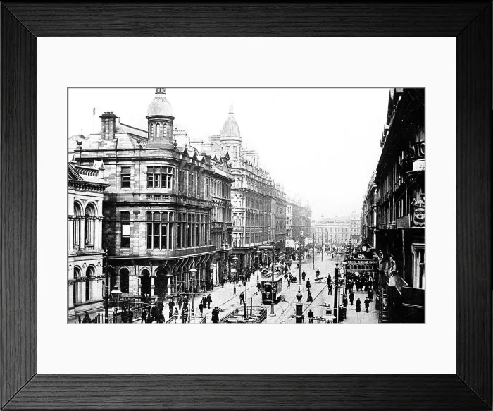 Framed Print : Royal Avenue, Belfast, Ireland Framed Print : Royal Avenue, Belfast, Ireland