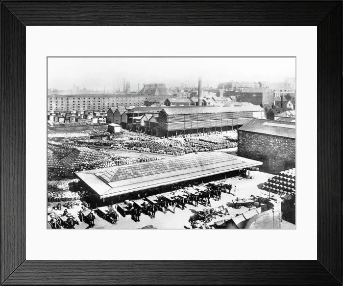 Framed Print : Dublin Guinness Brewery early 1900s Framed Print : Dublin Guinness Brewery early 1900s