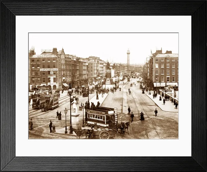 Framed Print : Sackville Street, Dublin, Ireland Framed Print : Sackville Street, Dublin, Ireland
