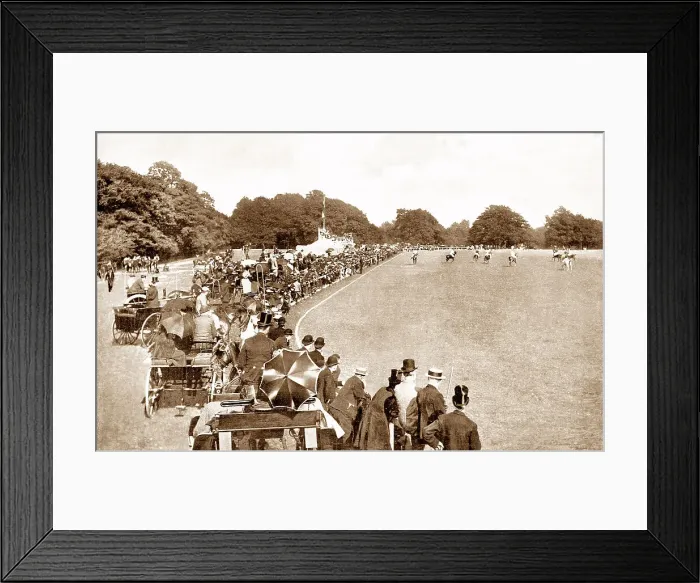Framed Print : Polo, Phoenix Park, Dublin, Ireland Framed Print : Polo, Phoenix Park, Dublin, Ireland