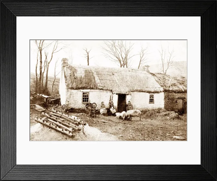 Framed Print : Farmhouse, Donegal Ireland Framed Print : Farmhouse, Donegal Ireland