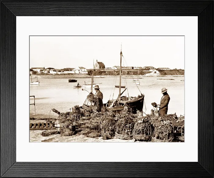 Framed Print : Lobster fishing, Kilmore Ireland Framed Print : Lobster fishing, Kilmore Ireland
