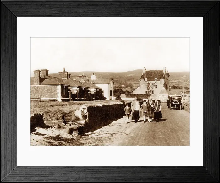 Framed Print : Bally Gawley Castle probably 1920s Framed Print : Bally Gawley Castle probably 1920s