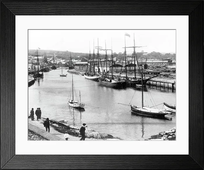 Framed Print : The Harbour, Wicklow Ireland Framed Print : The Harbour, Wicklow Ireland