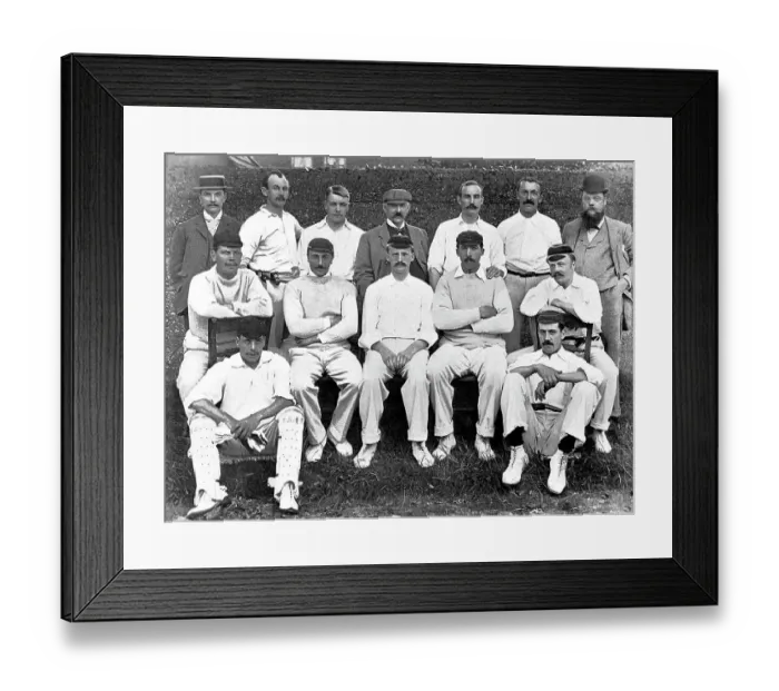Framed Print : Notts CC Cricket Team in 1895 Framed Print : Notts CC Cricket Team in 1895