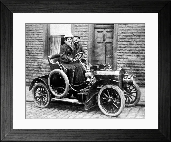 Framed Print : Wolverhampton Star Cycle Company motor car early 1900s Framed Print : Wolverhampton Star Cycle Company motor car early 1900s