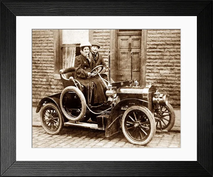 Framed Print : Early car made by Star Cycle Company Wolverhampton Framed Print : Early car made by Star Cycle Company Wolverhampton