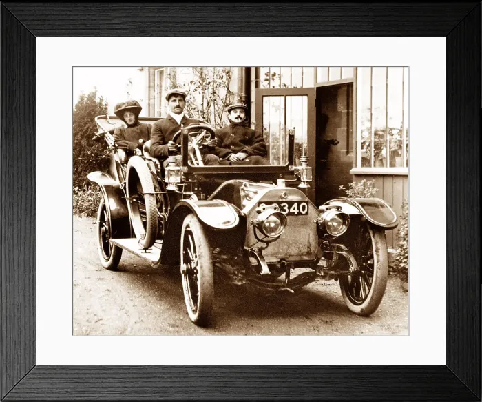 Framed Print : Early motor car Framed Print : Early motor car