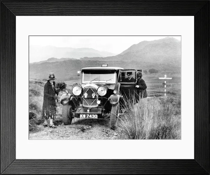 Framed Print : Lagonda car