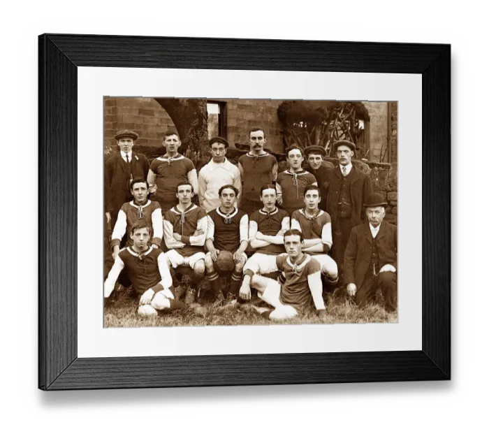Framed Print : Gilstead Amateur Football Club in 1910 Framed Print : Gilstead Amateur Football Club in 1910