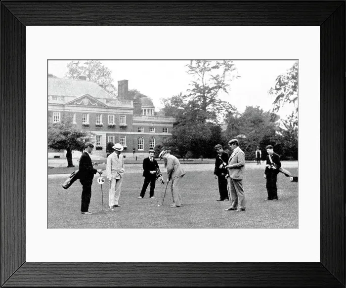 Framed Print : Golf at Ranelagh Framed Print : Golf at Ranelagh