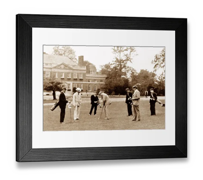 Framed Print : Golf at Ranelagh Framed Print : Golf at Ranelagh