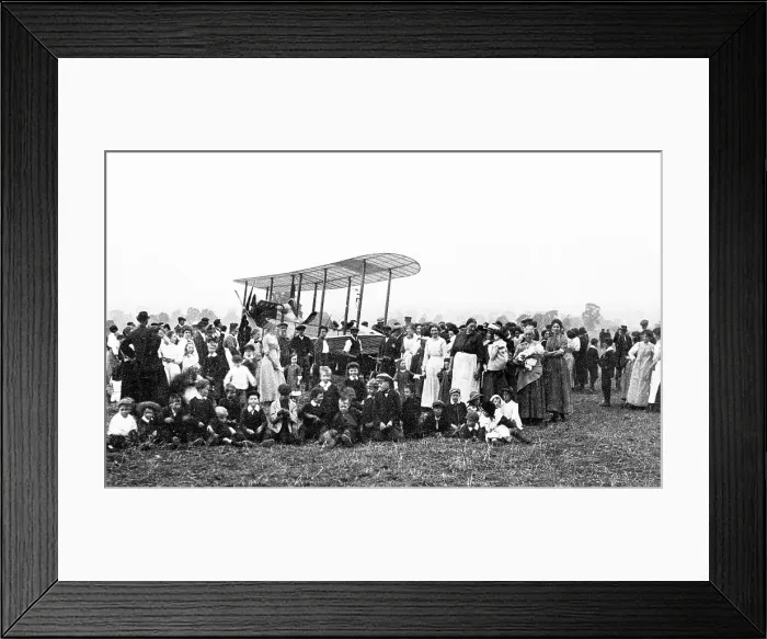 Framed Print : Early Aviation at Towcester Framed Print : Early Aviation at Towcester