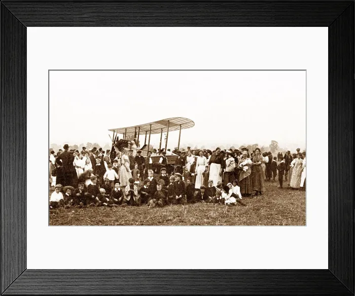 Framed Print : Early Aviation at Towcester Framed Print : Early Aviation at Towcester