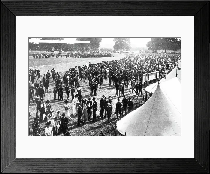 Framed Print : The Paddock, Doncaster Racecourse Framed Print : The Paddock, Doncaster Racecourse