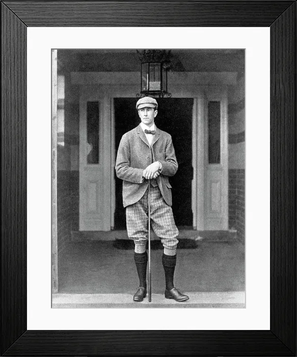 Framed Print : C E Dick, Golfer Framed Print : C E Dick, Golfer