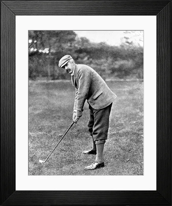 Framed Print : Golfer Horace Hutchinson Framed Print : Golfer Horace Hutchinson