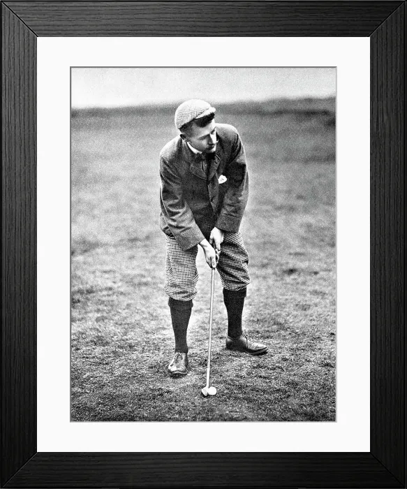 Framed Print : H H Hilton, Golfer Framed Print : H H Hilton, Golfer