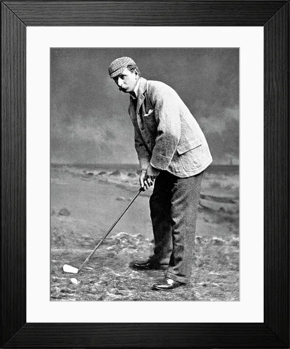 Framed Print : J E Laidlaw, Golfer Framed Print : J E Laidlaw, Golfer