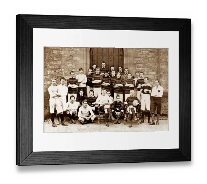 Framed Print : Giggleswick Rugby Team early 1900s Framed Print : Giggleswick Rugby Team early 1900s