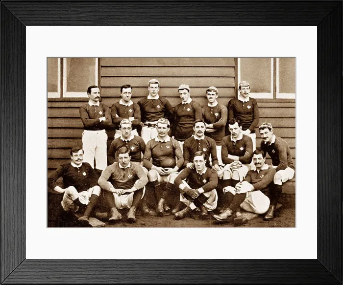 Framed Print : Rugby Scotland National Team in 1895 Framed Print : Rugby Scotland National Team in 1895