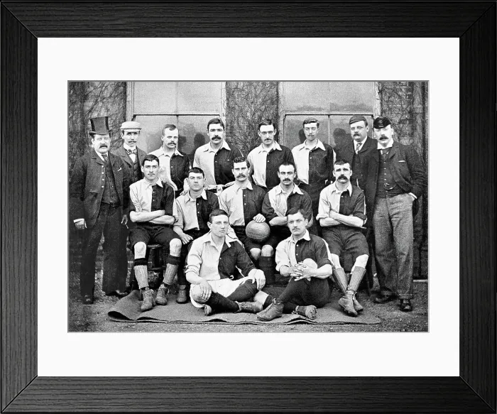 Framed Print : Wales Rugby Union Team in 1895 Framed Print : Wales Rugby Union Team in 1895